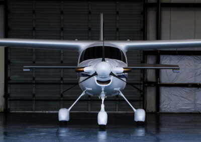 Comp Air 6.2 Turbine in hanger